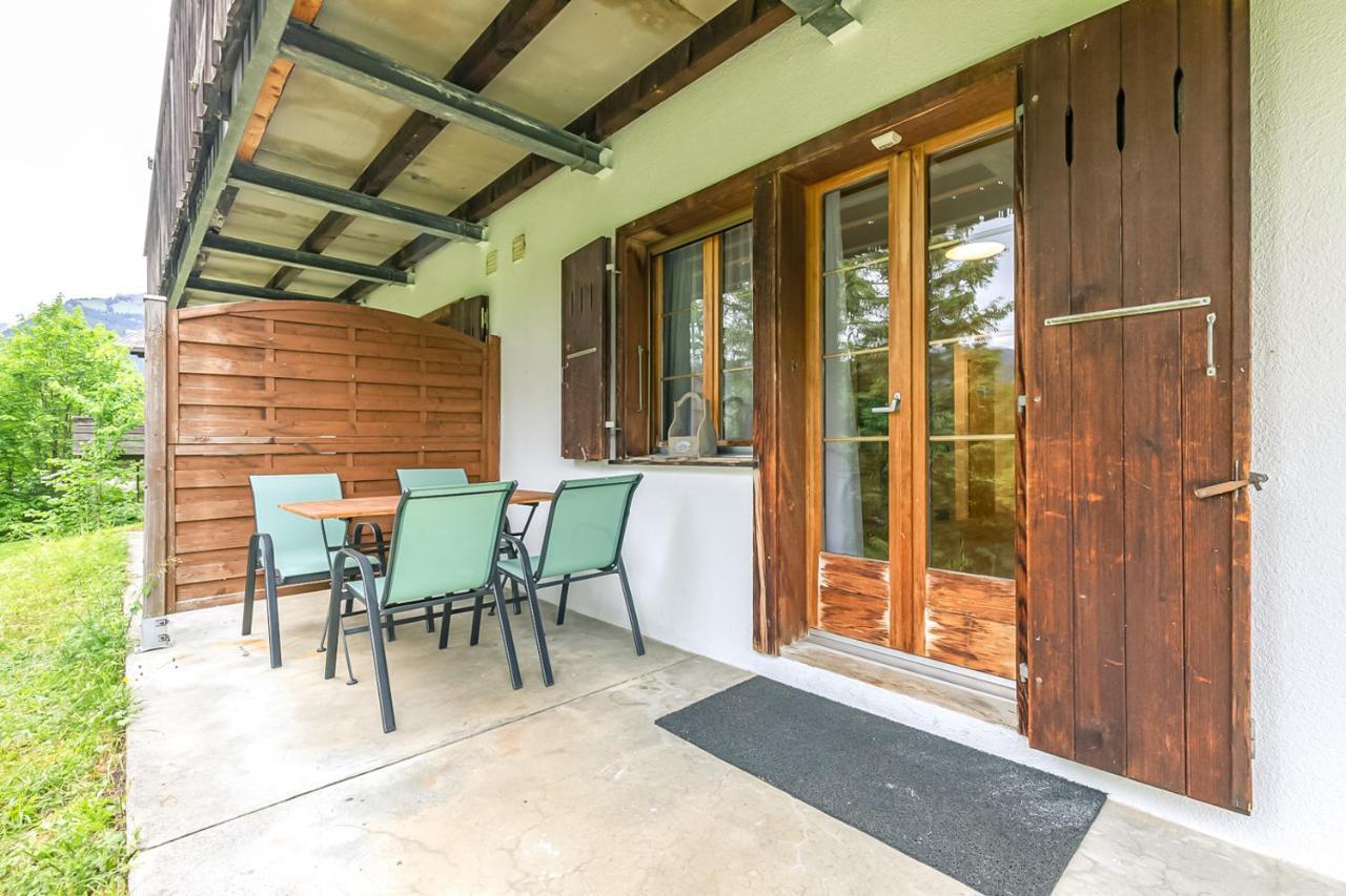 Lauberhorn Apartment - Aare Jungfrau Ag Grindelwald Dış mekan fotoğraf
